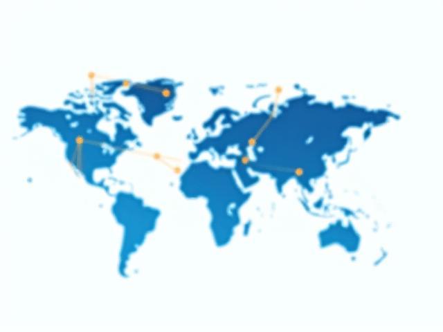 Gráfico de crecimiento global con conexiones mundiales para INNOVATION. R LTD